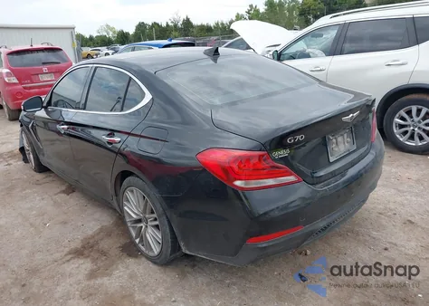 2020 Genesis G70 2.0T Awd z USA, uszkodzony, nr VIN KMTG64LA4LU050990